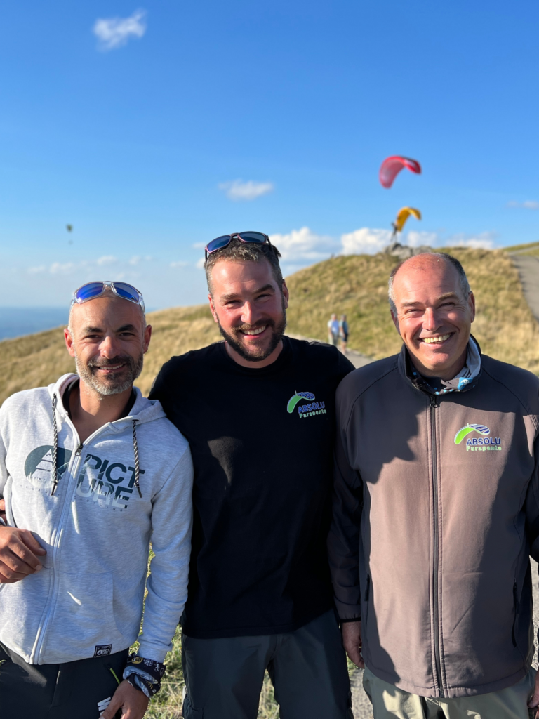 Photo prise par l'agence de communication de Clermont-ferrand Studio Hello pour son client Absolu Parapente